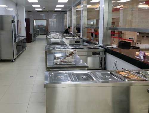 深圳酒店厨房设备设计使厨房有一个舒适工作环境